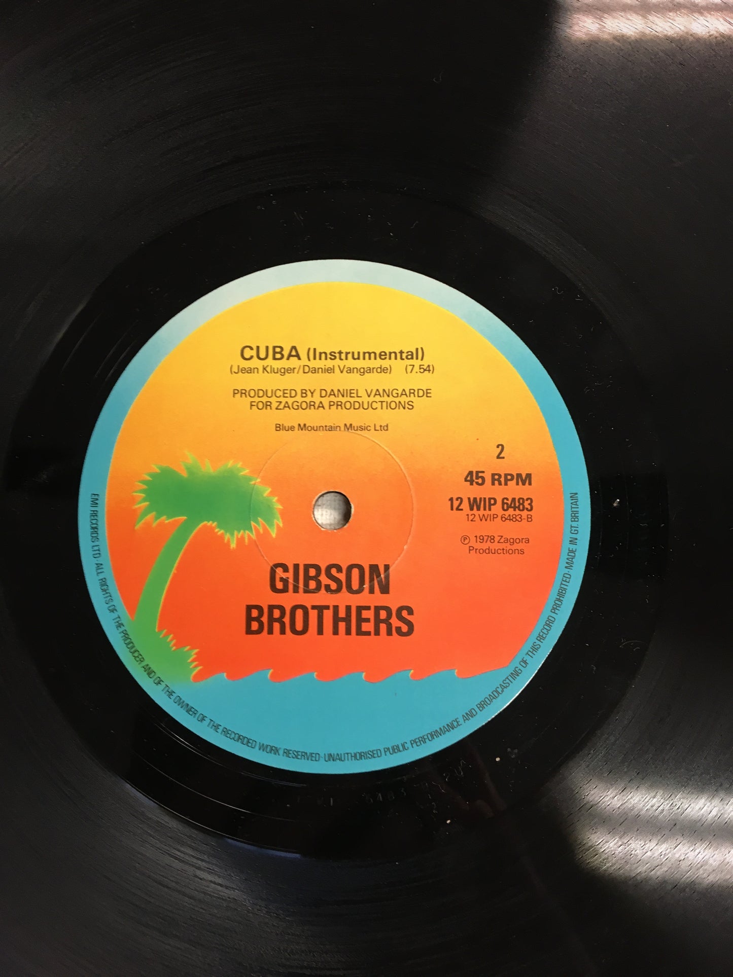 Gibson Brothers 12” CUBA ( Disco )