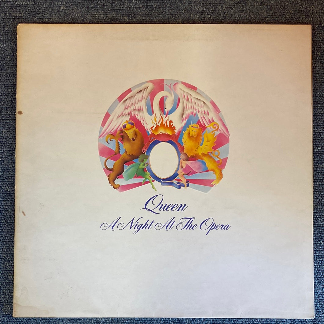 QUEEN: A NIGHT AT THE OPERA 1LP VINYL RECORD (1975)