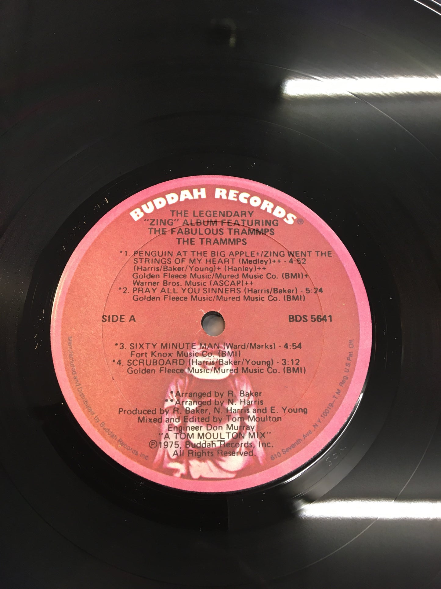 The TRAMMPS LP THE LEGENDARY “ZING” ALBUM