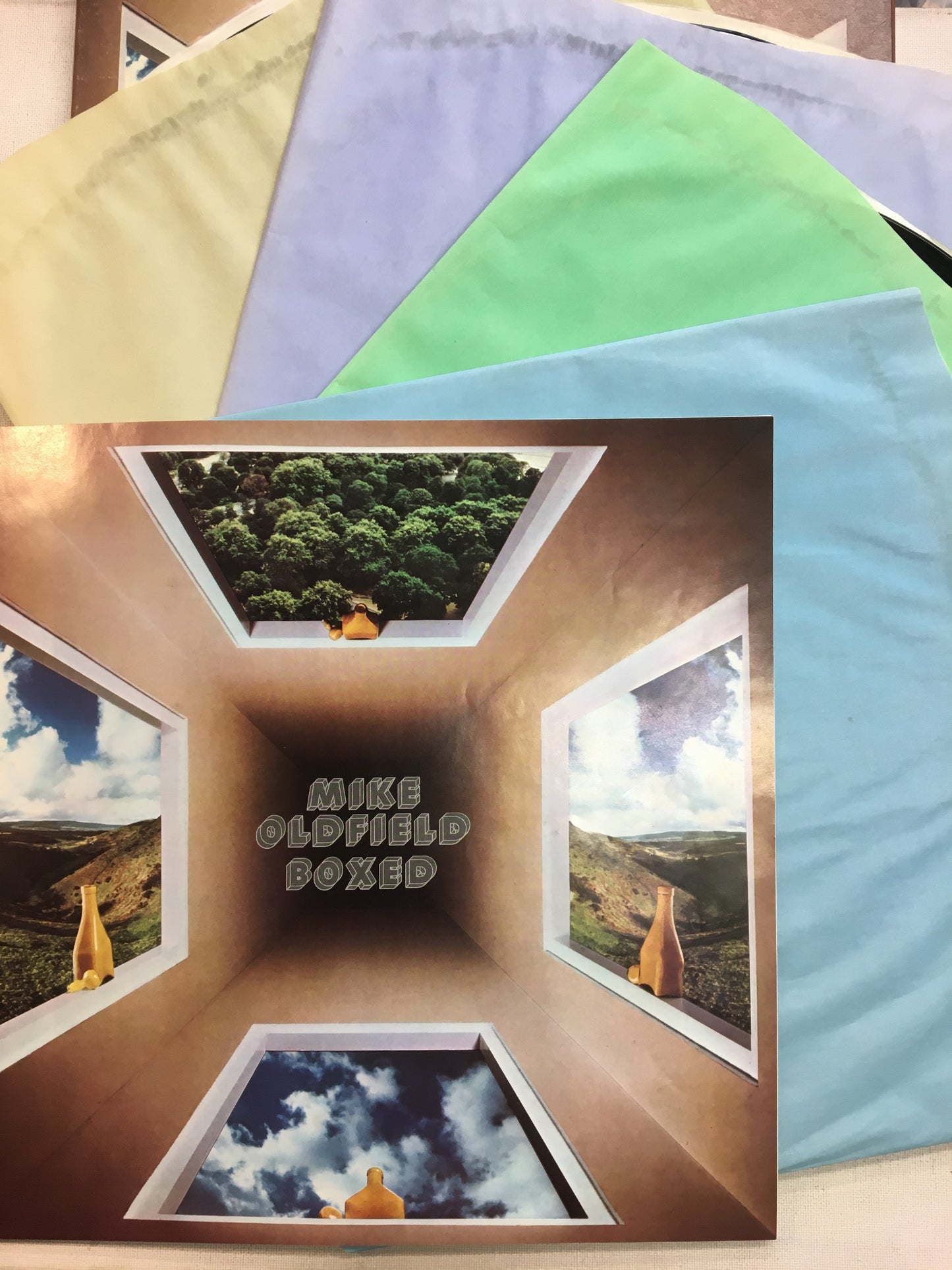 MIKE OLDFIELD 4 LP BOXSET ; BOXED