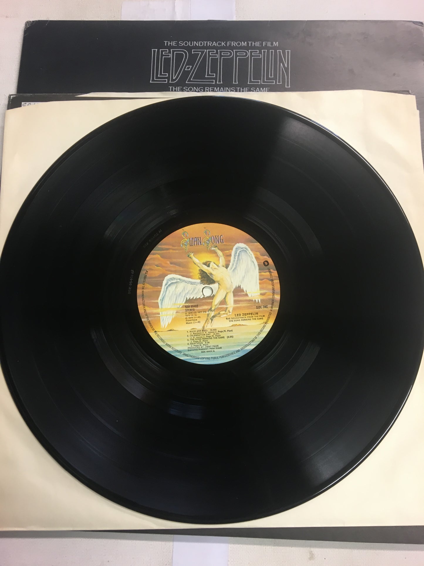 LED ZEPPELIN 2 LP THE SONG REMAINS THE SAME