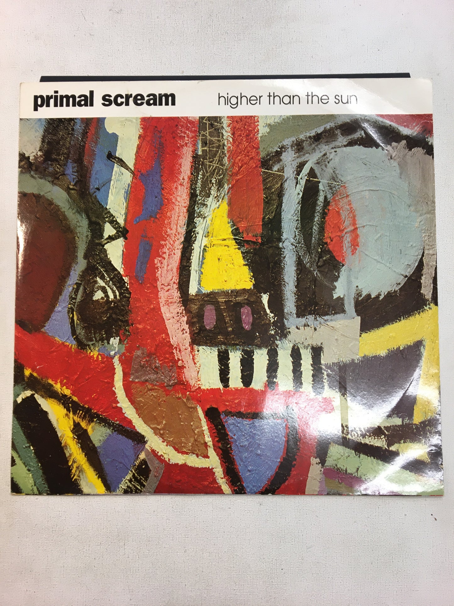 PRIMAL SCREAM 12” ; HIGHER THAN THE SUN