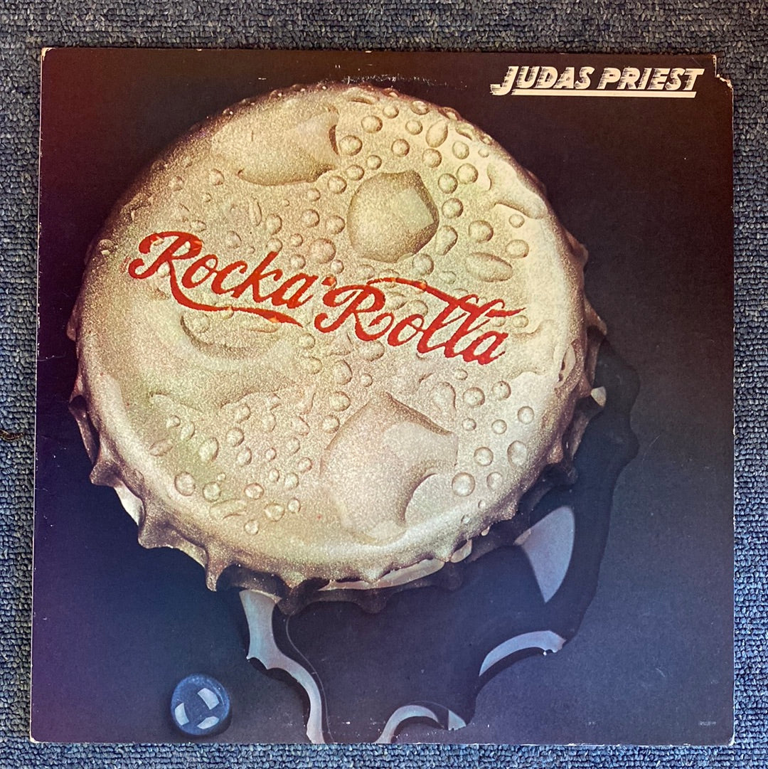 JUDAS PRIEST: ROCKA ROLLA 1LP VINYL RECORD ORIGINAL 1ST PRESS (1974)