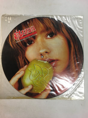 SAXON 12” PICTURE DISC ; INNOCENCE IS NO EXCUSE