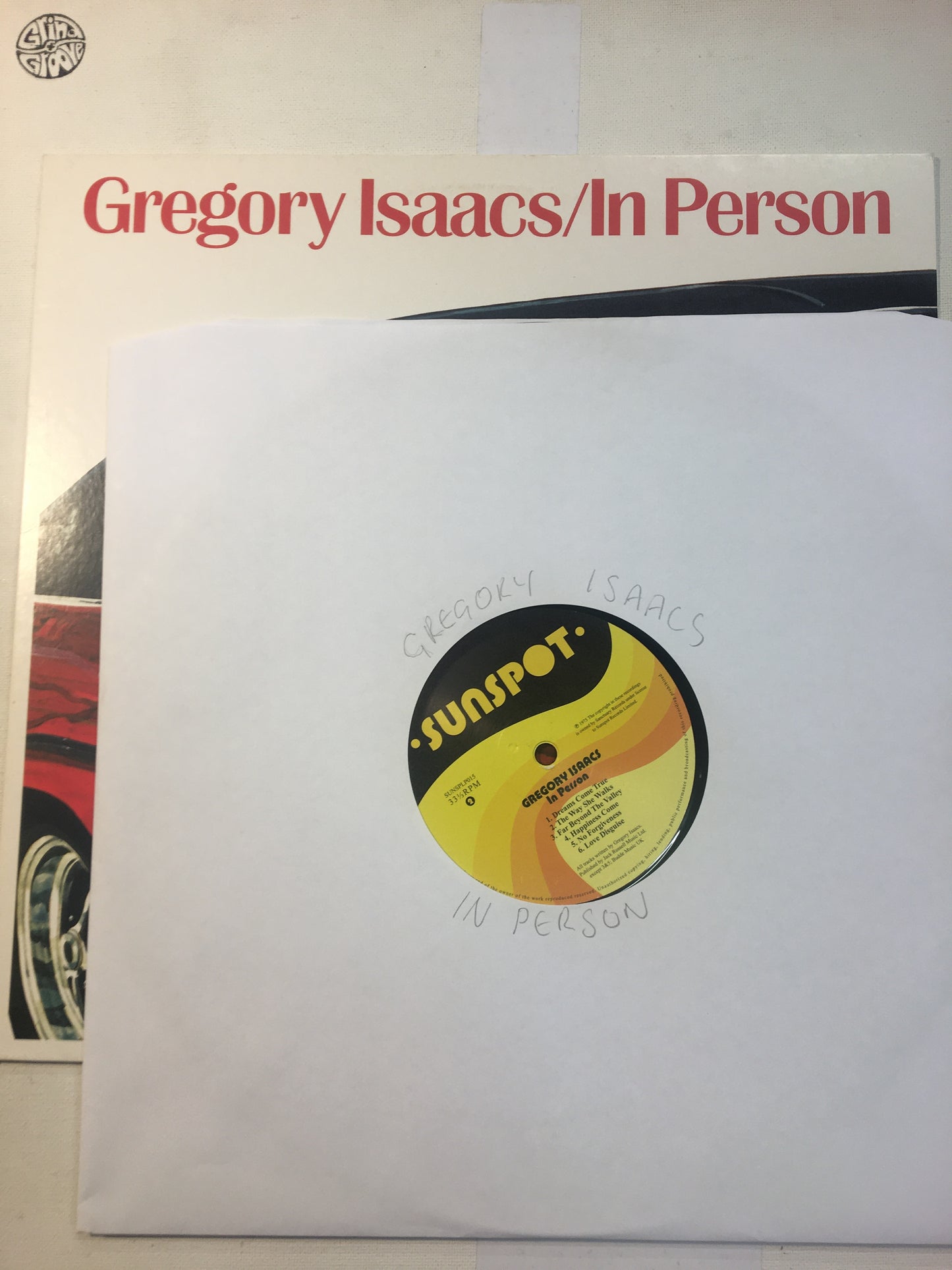 Gregory Isaacs Lp ; In Person
