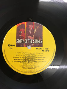 The ROLLING STONES 2 LP ; STORY OF THE STONES