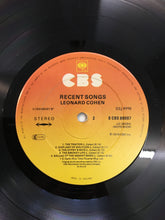 Load image into Gallery viewer, LEONARD COHEN LP ; RECENT SONGS