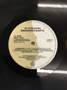 ELTON JOHN LP ; Breaking Hearts