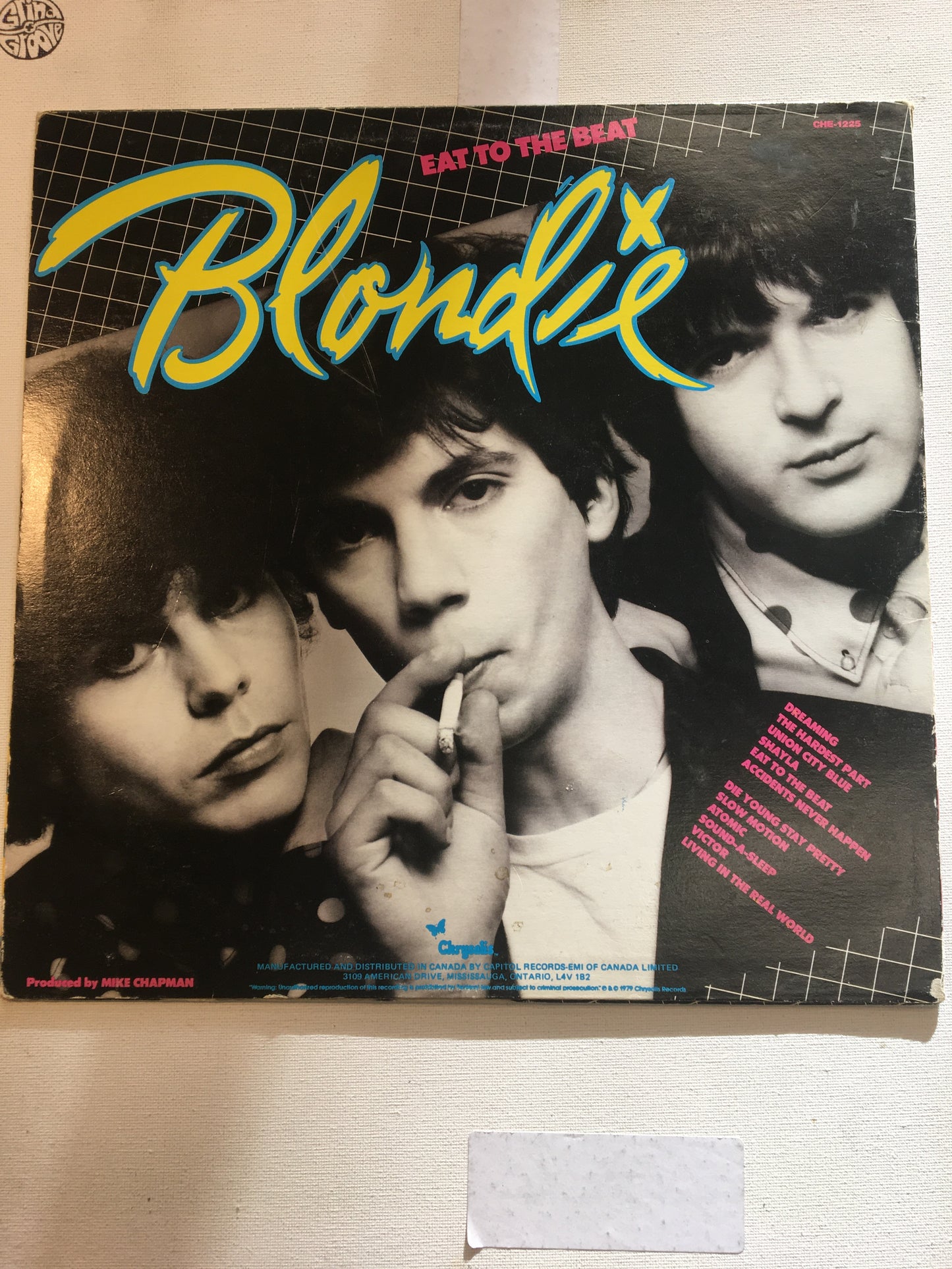 Blondie LP 1979 EAT TO THE BEAT