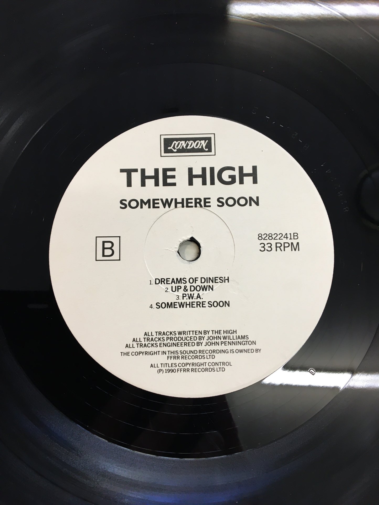 The HIGH LP ; SOMEWHERE SOON