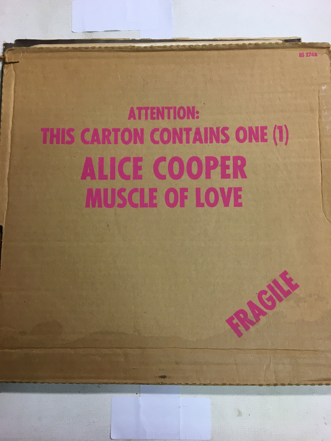 Alice Cooper LP Muscle Of Love