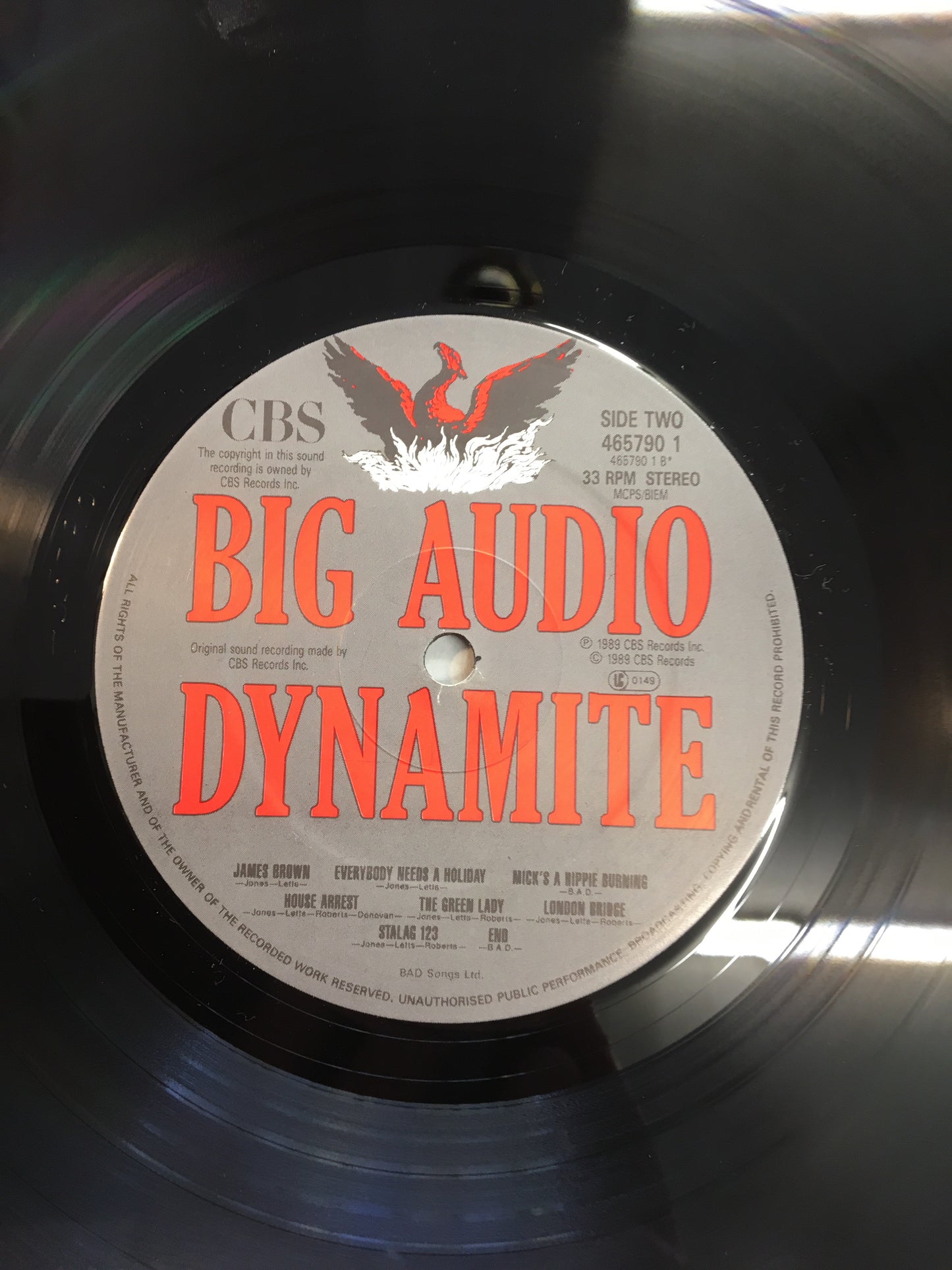 BIG AUDIO DYNAMITE LP ; MEGATOP PHOENIX