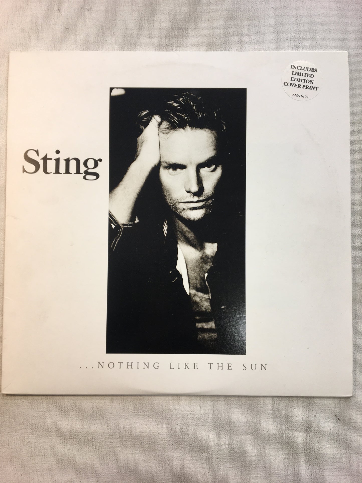 STING 2 LP ; NOTHING LIKE THE SUN