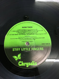 STIFF LITTLE FINGERS LP ; NOW THEN