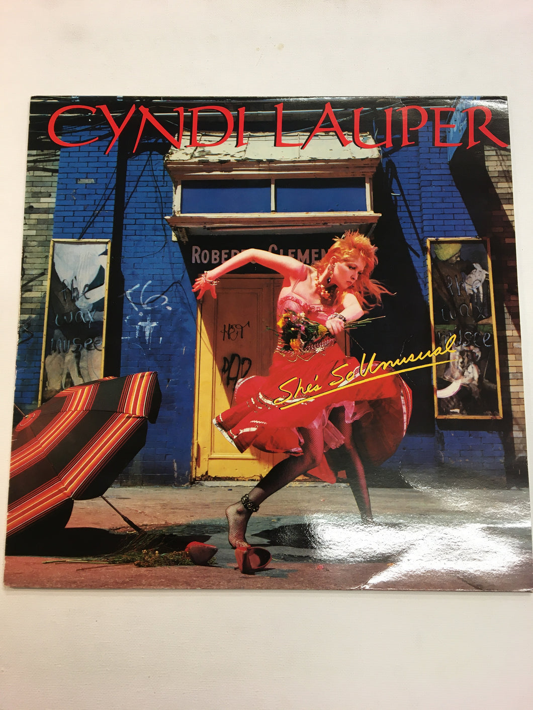 CYNDI LAUPER LP ; SHE’S SO UNUSUAL