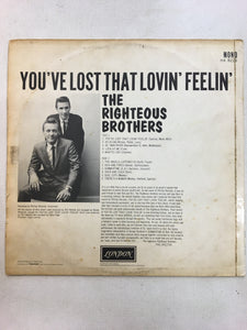 The RIGHTEOUS BROTHERS LP ; YOU’VE LOST THAT LOVIN ‘ FEELIN’
