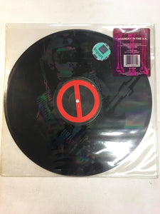 MEGADEATH 12” ETCHED ; ANARCHY IN THE UK
