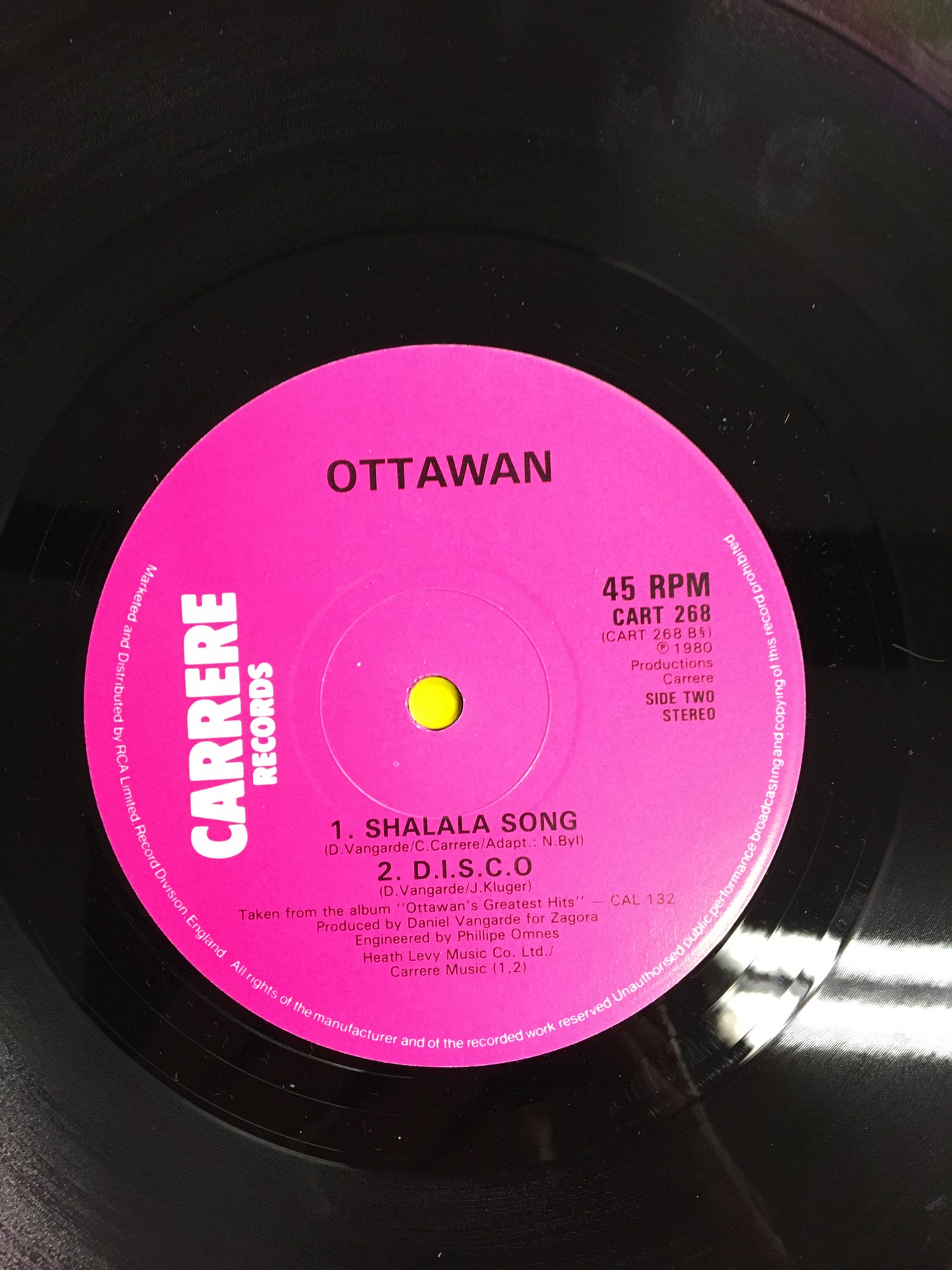 OTTAWAN 12” CRAZY MUSIC ( Extended Version )