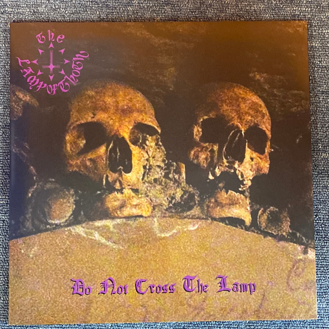 THE LAMP OF THOTH: DO NOT CROSS THE LAMP VOL 1 1LP PURPLE VINYL RECORD + CD (2011)