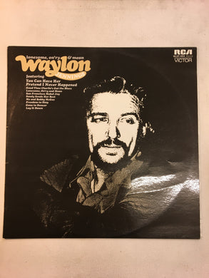 WAYLON JENNINGS LP ; LONESOME , ON’RY & MEAN