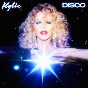 KYLIE: DISCO 1LP TRANSPARENT BLUE VINYL RECORD